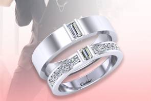Nhẫn cưới bạch kim -  Sự cam kết của tình yêu vĩnh cửu