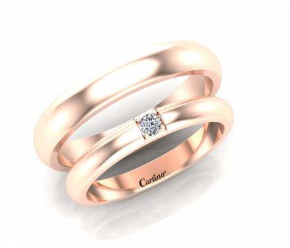 Nhẫn cưới Kim cương SIMPLE 4 - NC126H