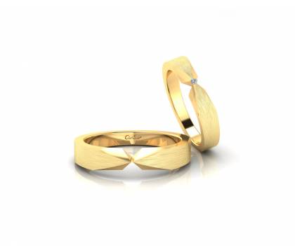 Nhẫn cưới Kim cương SHARP RING 10 - NC201V