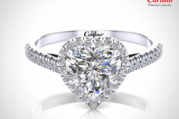 Cartino Diamond & jewelry ra mắt nhẫn nữ bạch kim đính kim cương Moissanite [HOT]